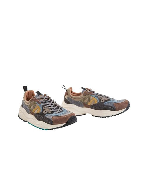 FLOWER MOUNTAIN Sneakers FLOWER MOUNTAIN | 1D34 - 001- 2019507-01.MARRONE/GRIGIO/NERO